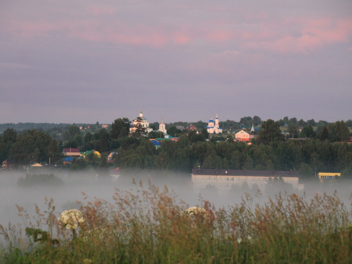 летняя панорама села летняя панорама села.